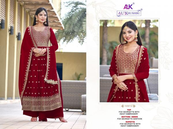 Alk Khushbu Sanchal Vol 2 Ocassional Georgette Pakistani Suit Collection